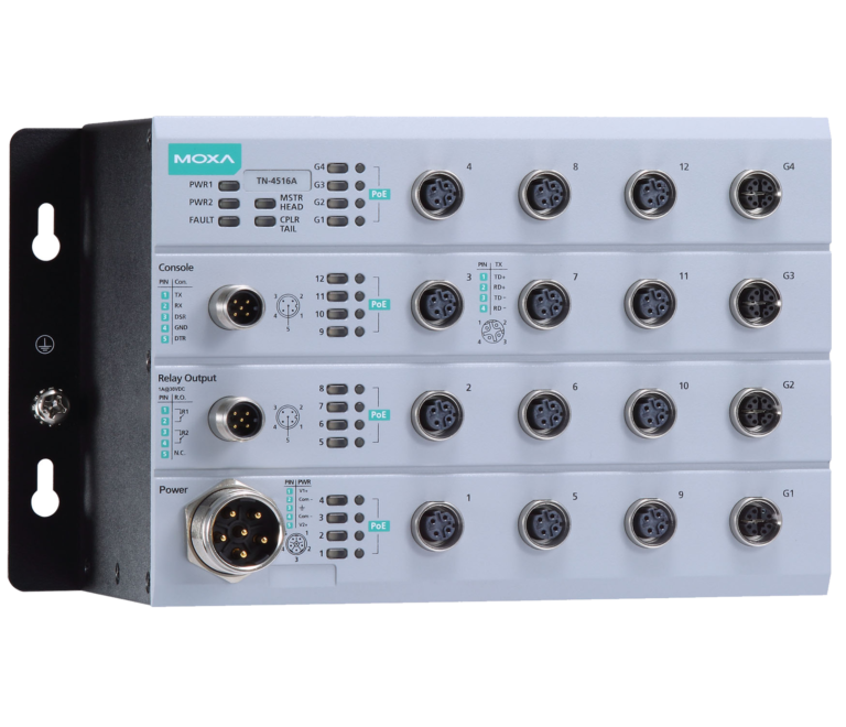 Moxa EN 50155 Switch TN-4500A