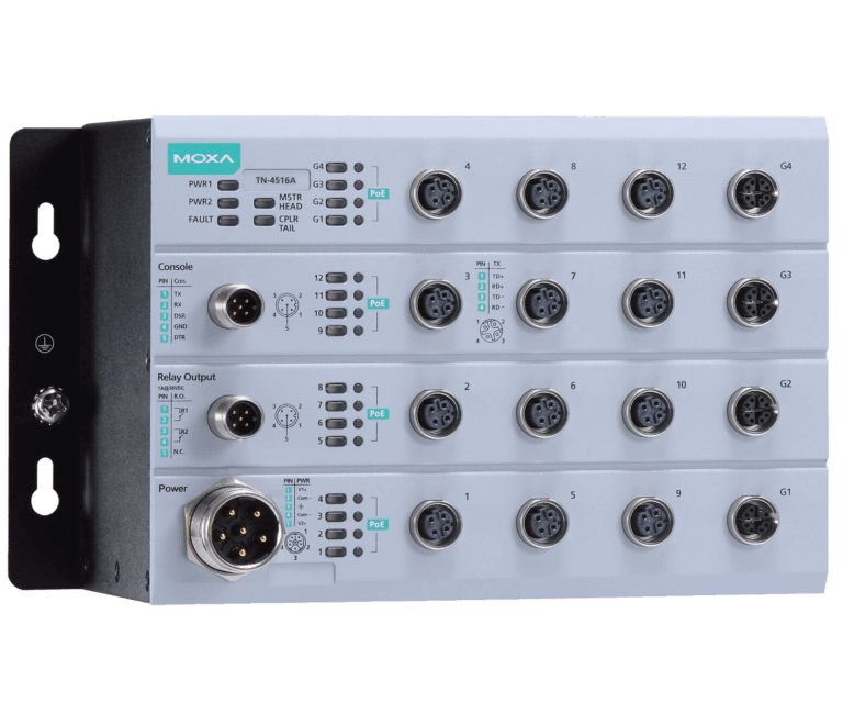 Moxa EN 50155 Switch TN-4500A