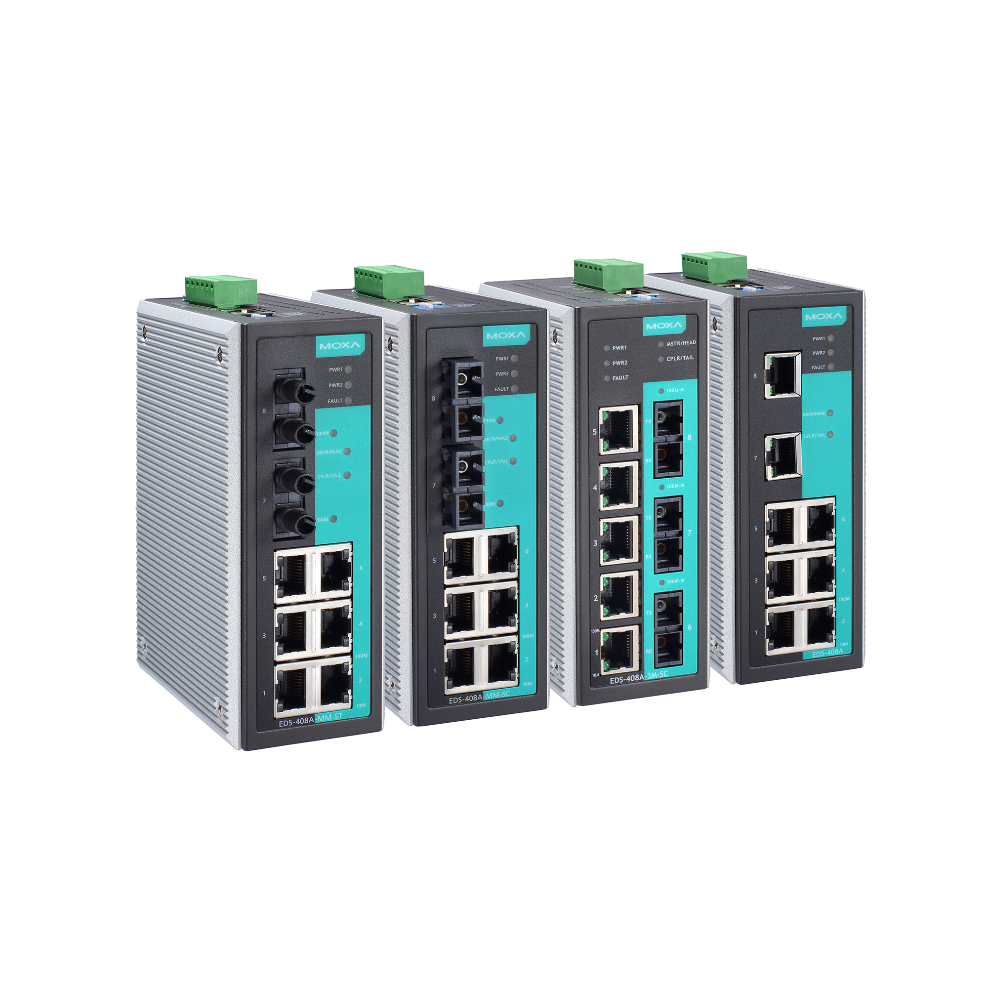 Moxa eds-408a series managed switches