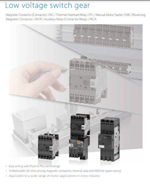 cover of Low Voltage switch gear Brochure