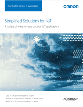 Sysmac Solutions for IoT