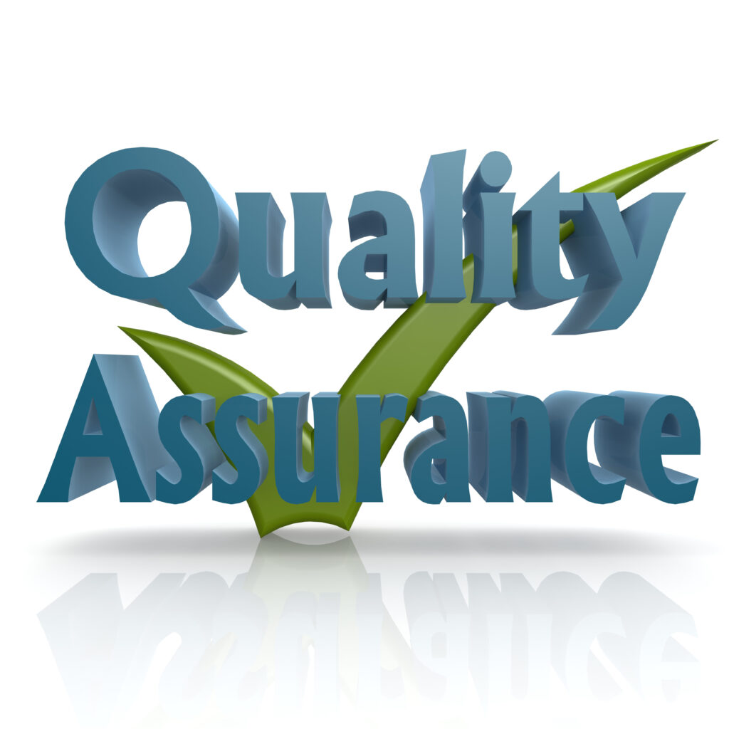 quality assurance banner